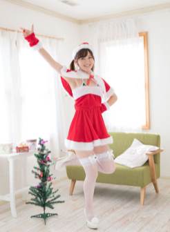 日本美女近藤あさみ性感圣诞装诱惑写真图片