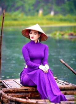 越南美女紫色系列 美如画,完美丰满超赞身材