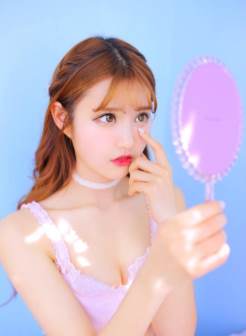 日本二次元粉红少女唯美小清新艺术私房写真图片
