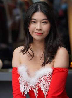 [街拍美女]圣诞装 美 美女