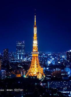 东京铁塔摄影高清图片下载