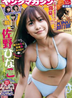 佐野雏子.杂志[Young Magazine] 2018 No.45 (佐野ひなこ 他)