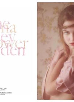 Editorials - Selected works.MATERIAL GIRL Magazine #13 - Spring 2011 - Jone Anna honey flower garden