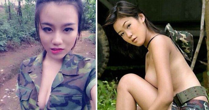 越南女兵图集 越南女兵照片(点击浏览下一张趣图)