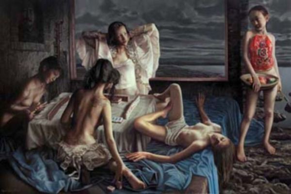 美国油画女裸艺术图片(点击浏览下一张趣图)