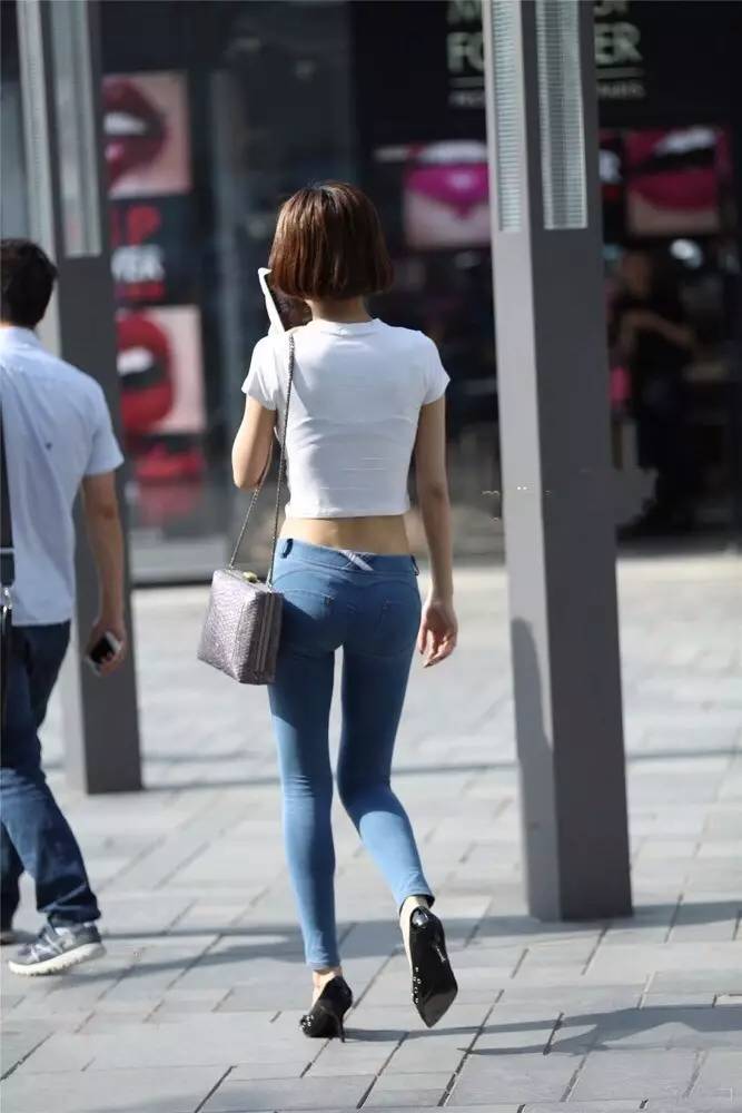 街拍ol职业装长裤美女模特(4)(点击浏览下一张趣图)