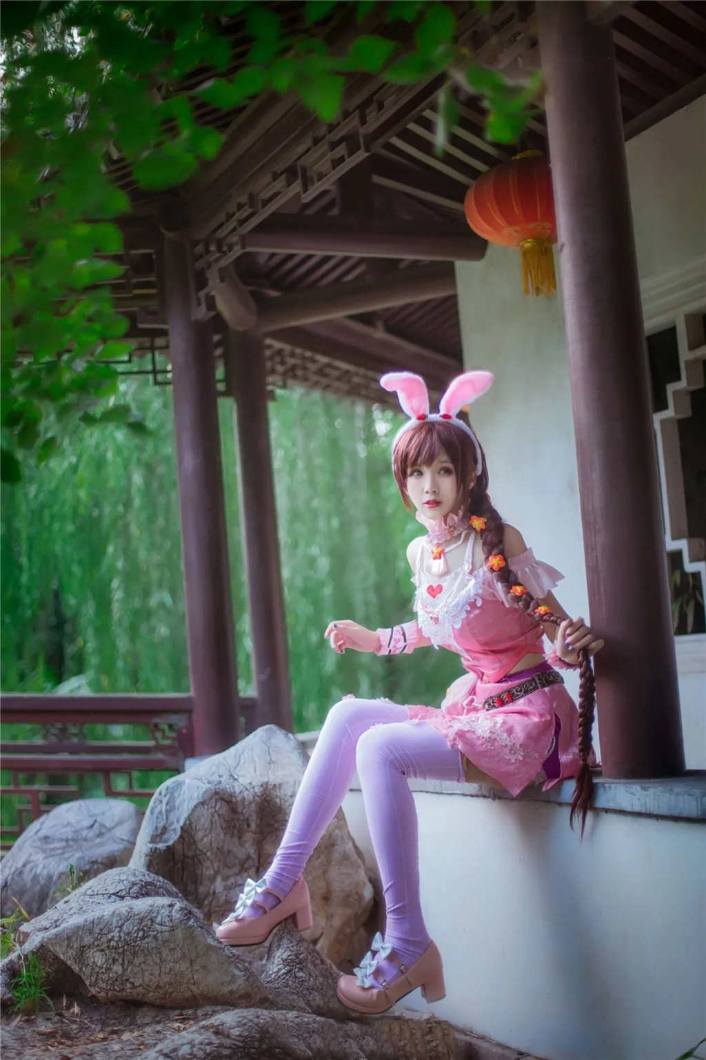 斗罗大陆中小舞穿学生服真人COSPLAY大图写真(3)(点击浏览下一张趣图)