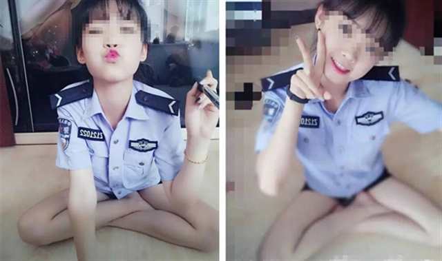 美女辅警发警服自拍不雅照(点击浏览下一张趣图)