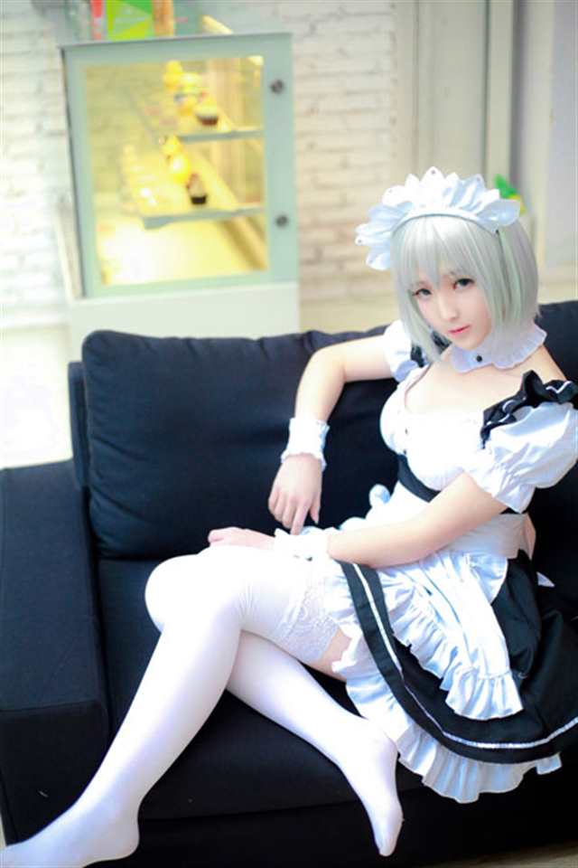 cosplay白丝女仆污图(2)(点击浏览下一张趣图)