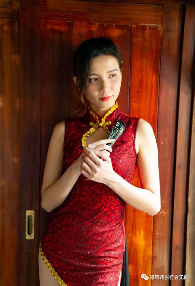 人像摄影 蔡译心,旗袍,絲襪高跟外拍