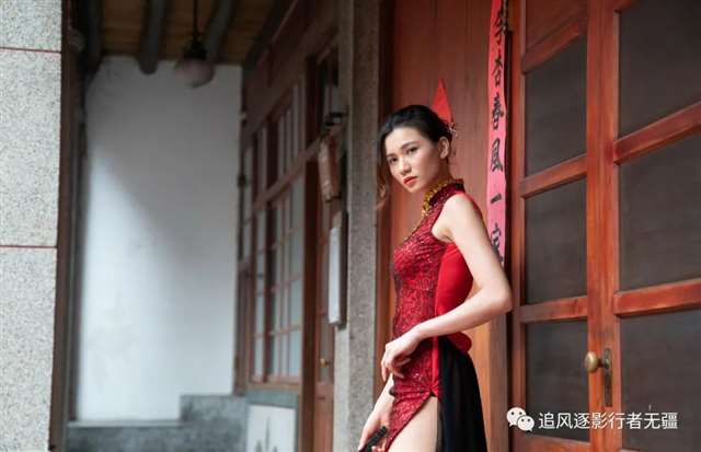 人像摄影 蔡译心,旗袍,絲襪高跟外拍