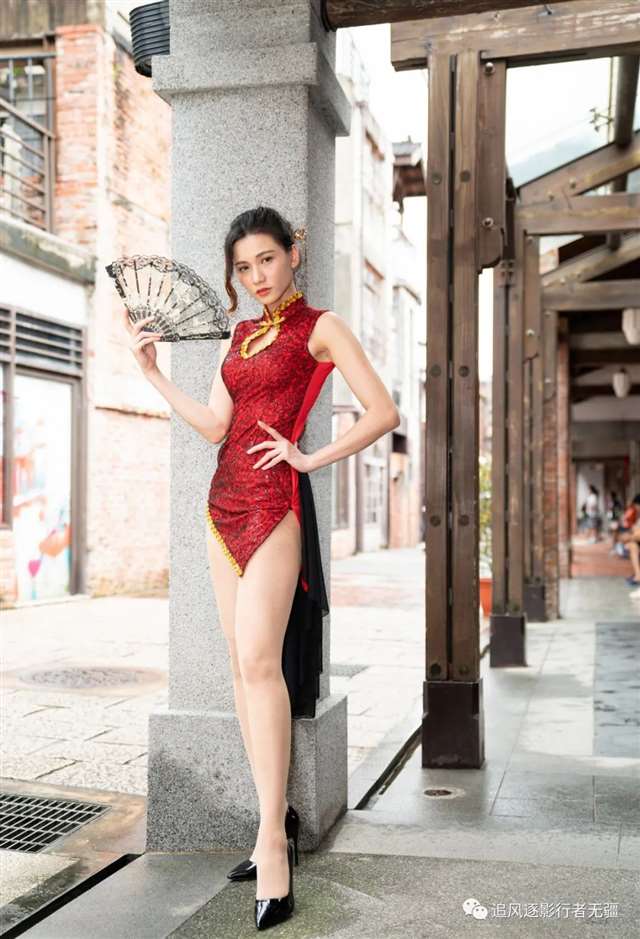人像摄影 蔡译心,旗袍,絲襪高跟外拍