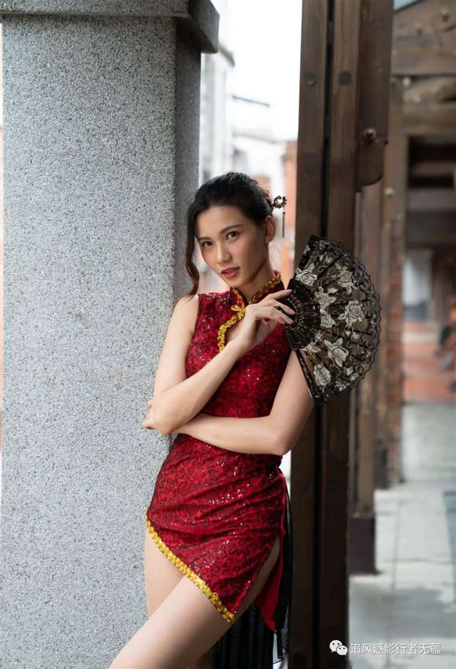 人像摄影 蔡译心,旗袍,絲襪高跟外拍