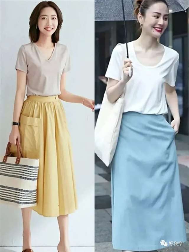 适合四五十岁中年女人的夏日打扮