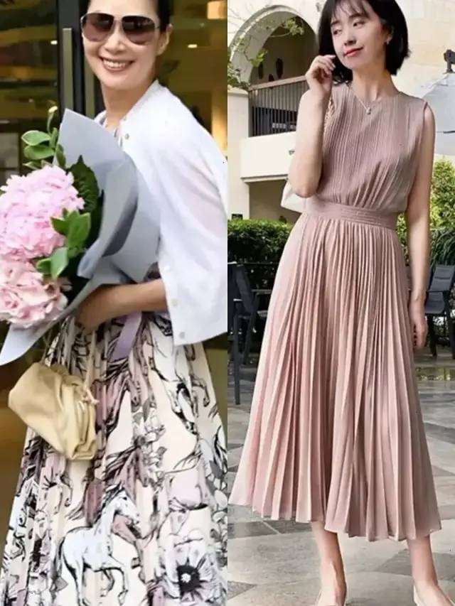 适合四五十岁中年女人的夏日打扮