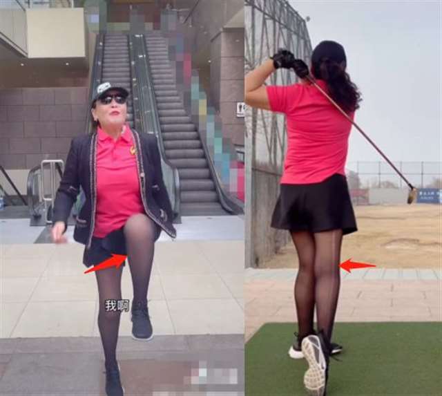 此视频一出,就有眼尖的网友发现张兰的整条丝袜抽丝很是接地气,网友