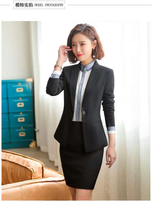 酒店女经理工作服西装套装女时尚职业装女士工装西服气质职业套装女