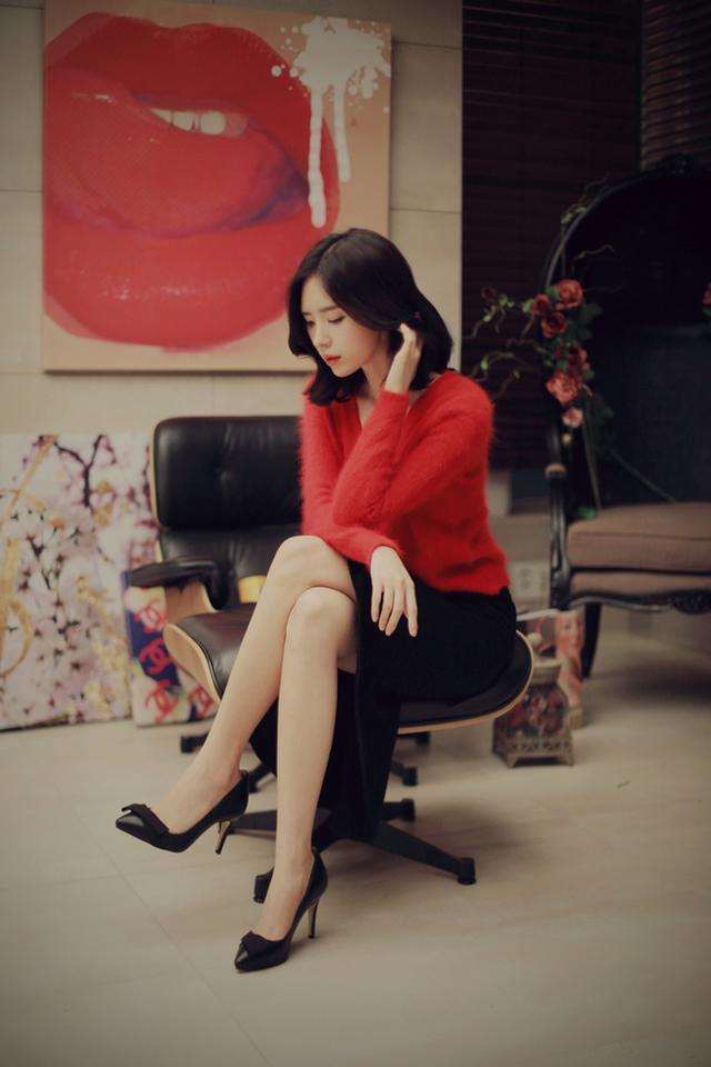 白领女神,和这样的美女坐一个办公室简直了