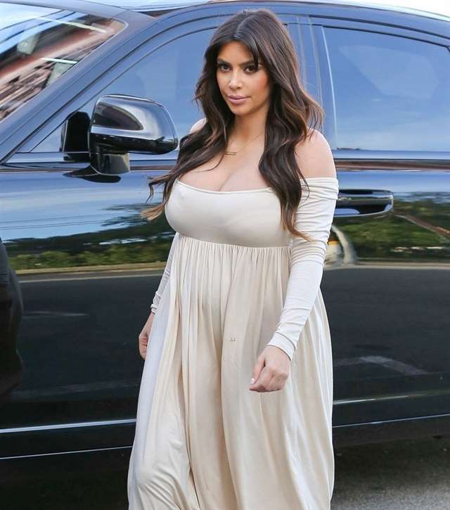 卡戴珊怀孕 浮肿爆肥