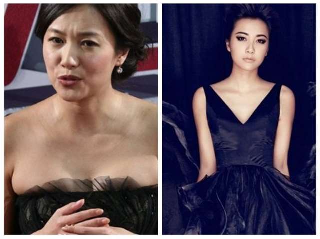 可是徐静蕾也曾有过爆乳的时刻.