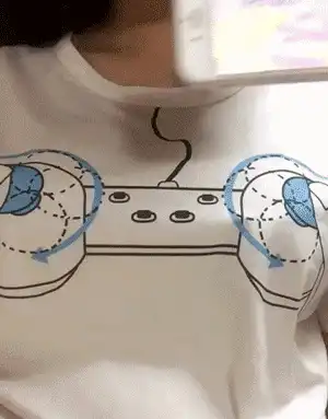 有一种人神共愤叫我胸太大!