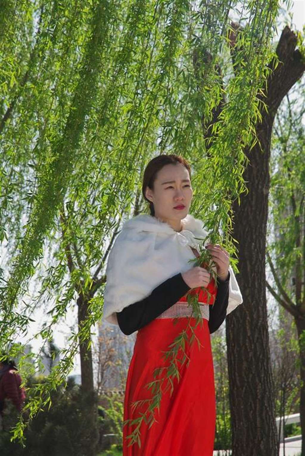 果果参加外拍人像活动