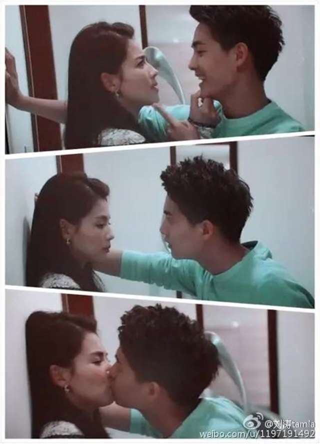 陪刘涛的小鲜肉是谁
