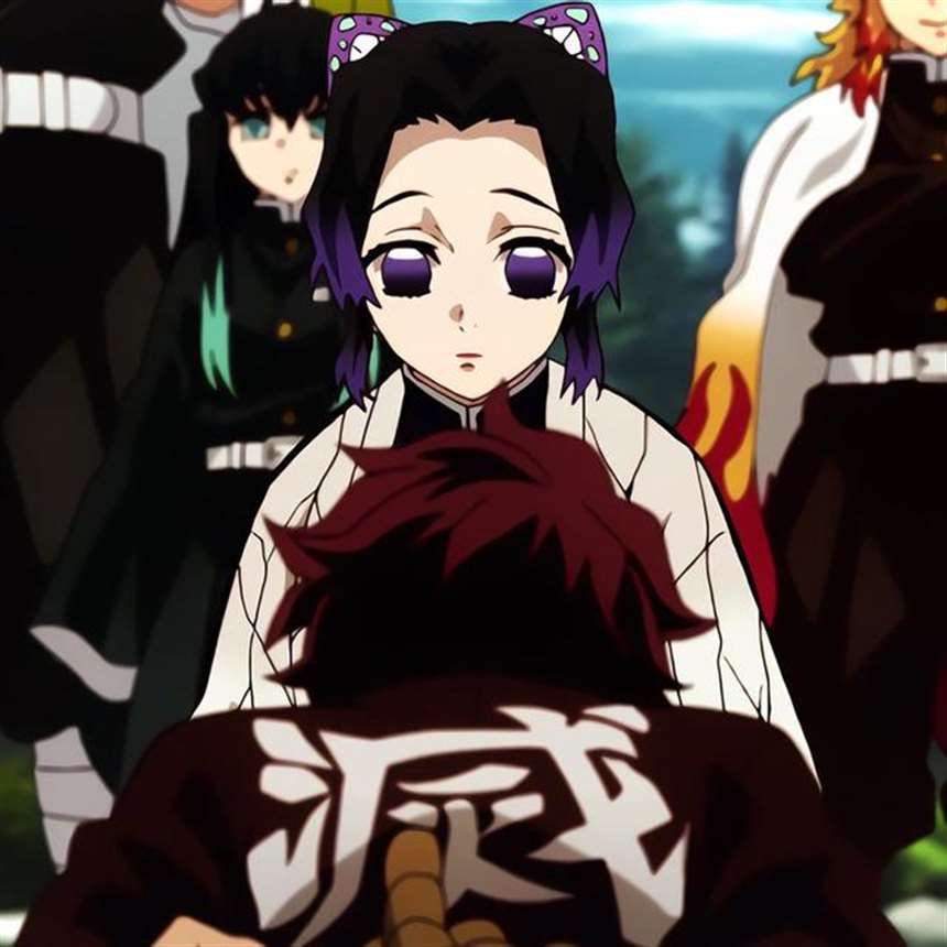 《鬼灭之刃》蝴蝶忍自截,动漫头像壁纸无水印分享