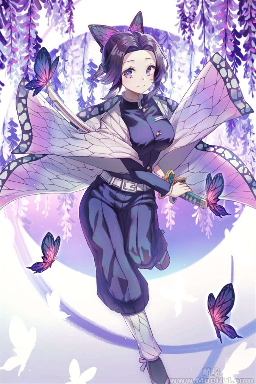 [会员][鬼灭之刃]蝴蝶忍 高清图片cg包[553p]