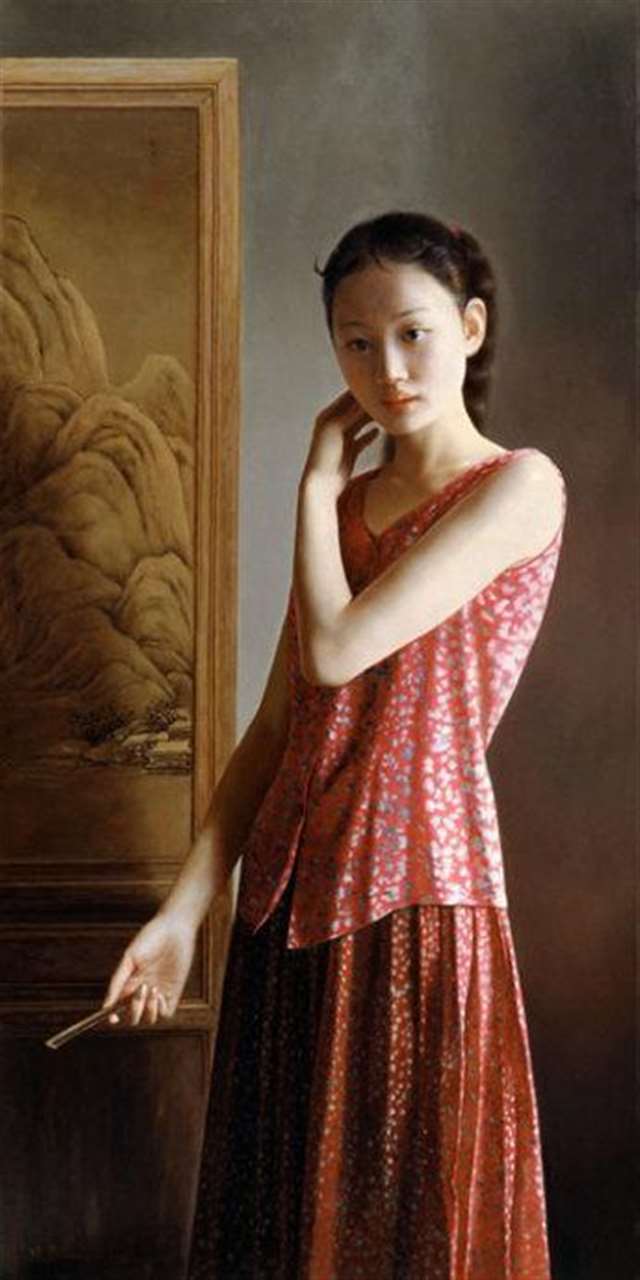 美院教授晓青人体油画作品欣赏