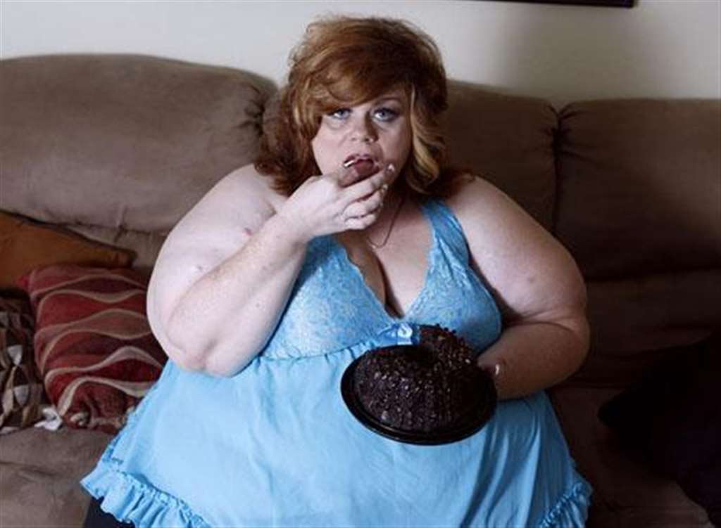世界之大无奇不有:食物性爱肥胖症