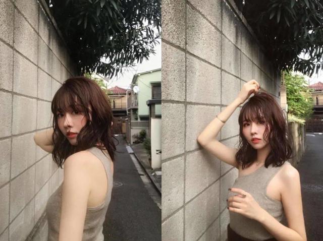 日本最新流行发型又纯又欲的微湿发濡れ髪