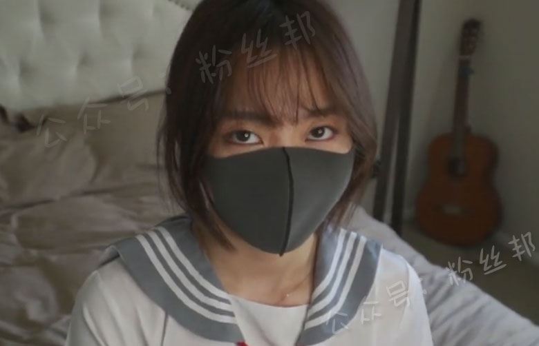 抖音“芝芝桃桃”视频事件是什么梗，网红芝芝桃桃JK口罩视频资源，真的痉挛了？