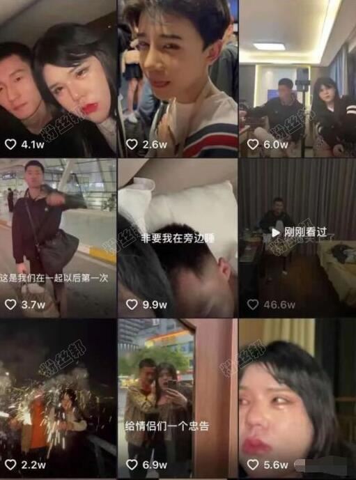 抖音女网红珍妮佛梓jennie狐仙被打事件，被家暴是剧本？假体都被打歪了