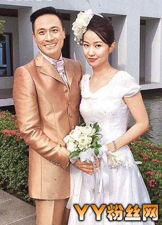 吴镇宇老婆王丽萍个人资料家庭背景 王丽萍结婚照年轻时照片