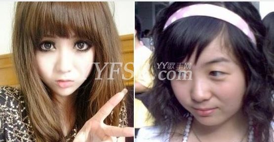 各种网络红人美女的真实面目、素颜照给了我们