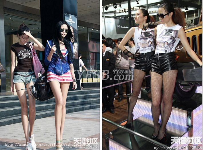 各种网络红人美女的真实面目、素颜照给了我们