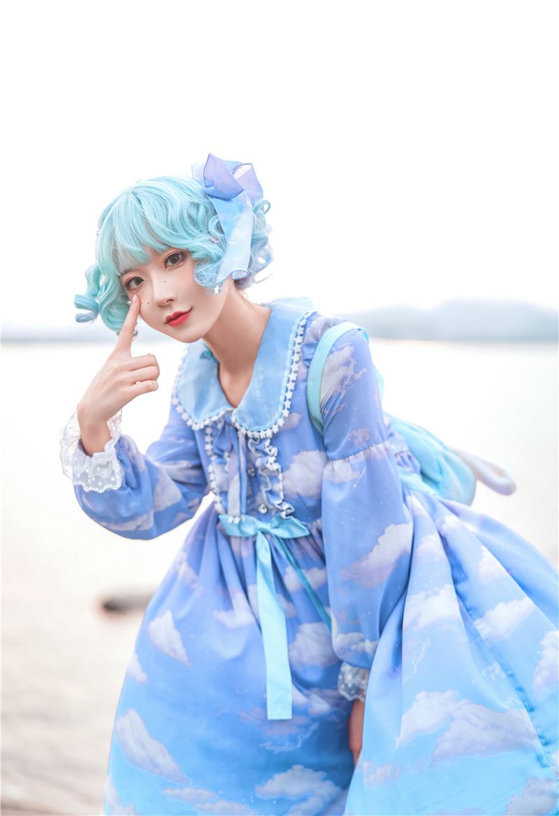 阿包也是兔娘 – lolita蓝裙 [9P]