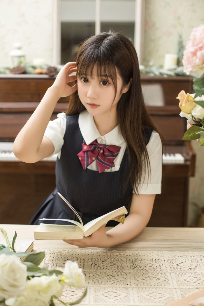 镜酱 – 不知梦 制服 [38P]