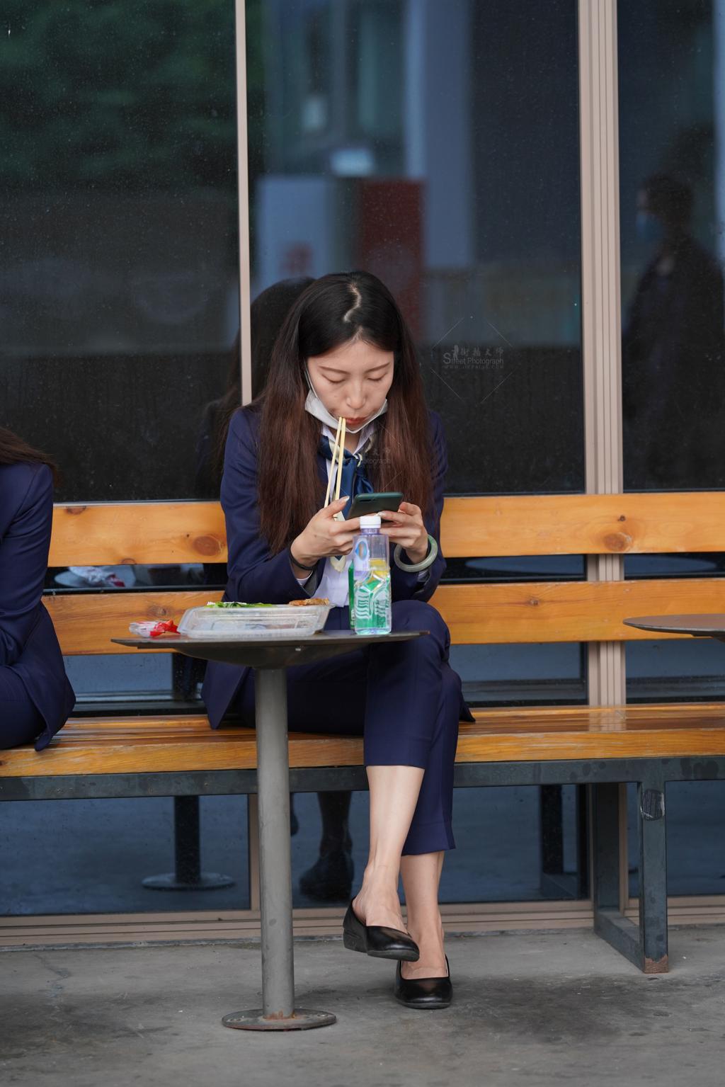 [街拍高跟]简餐销售