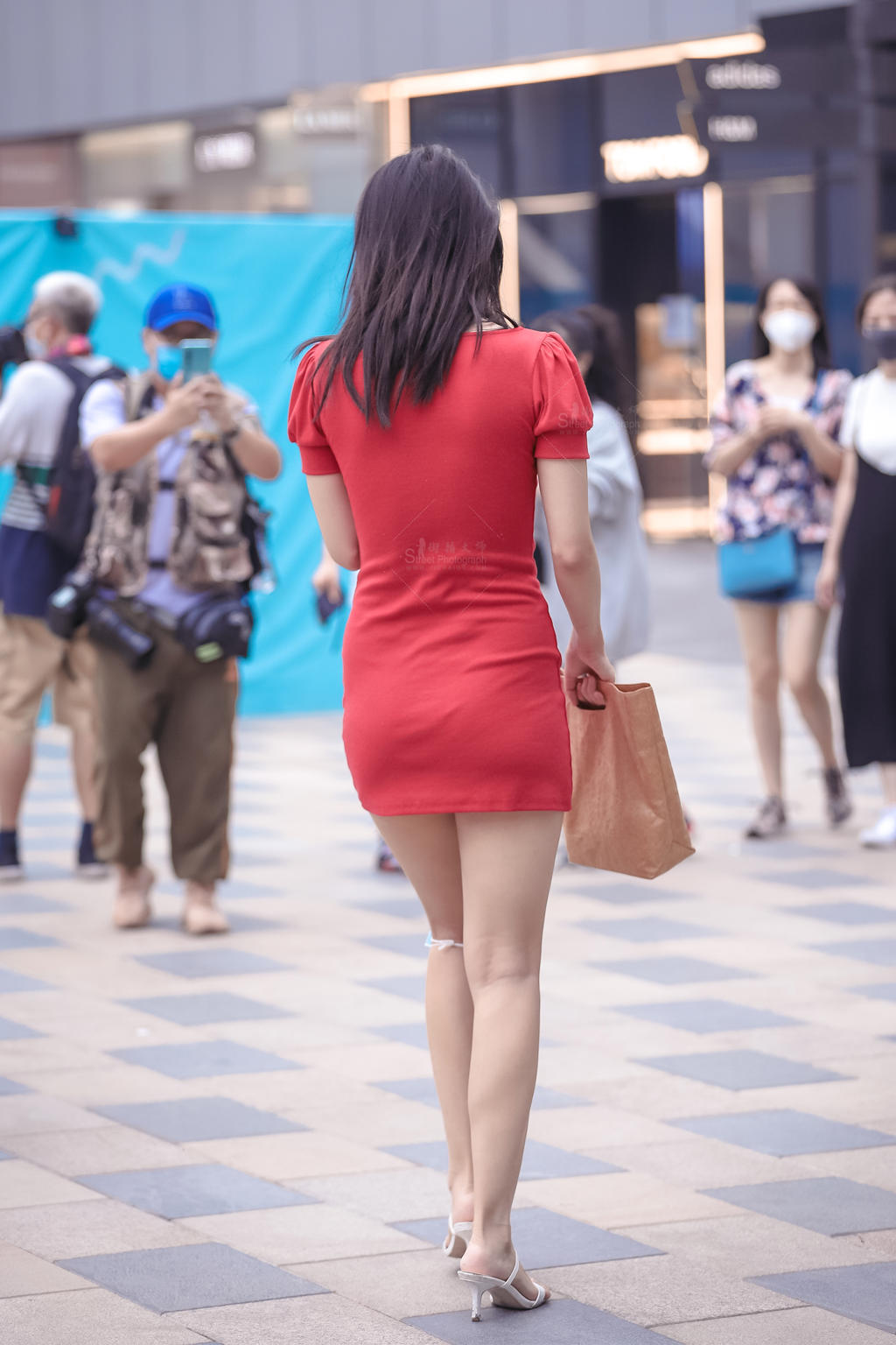 1108红色DUAN裙