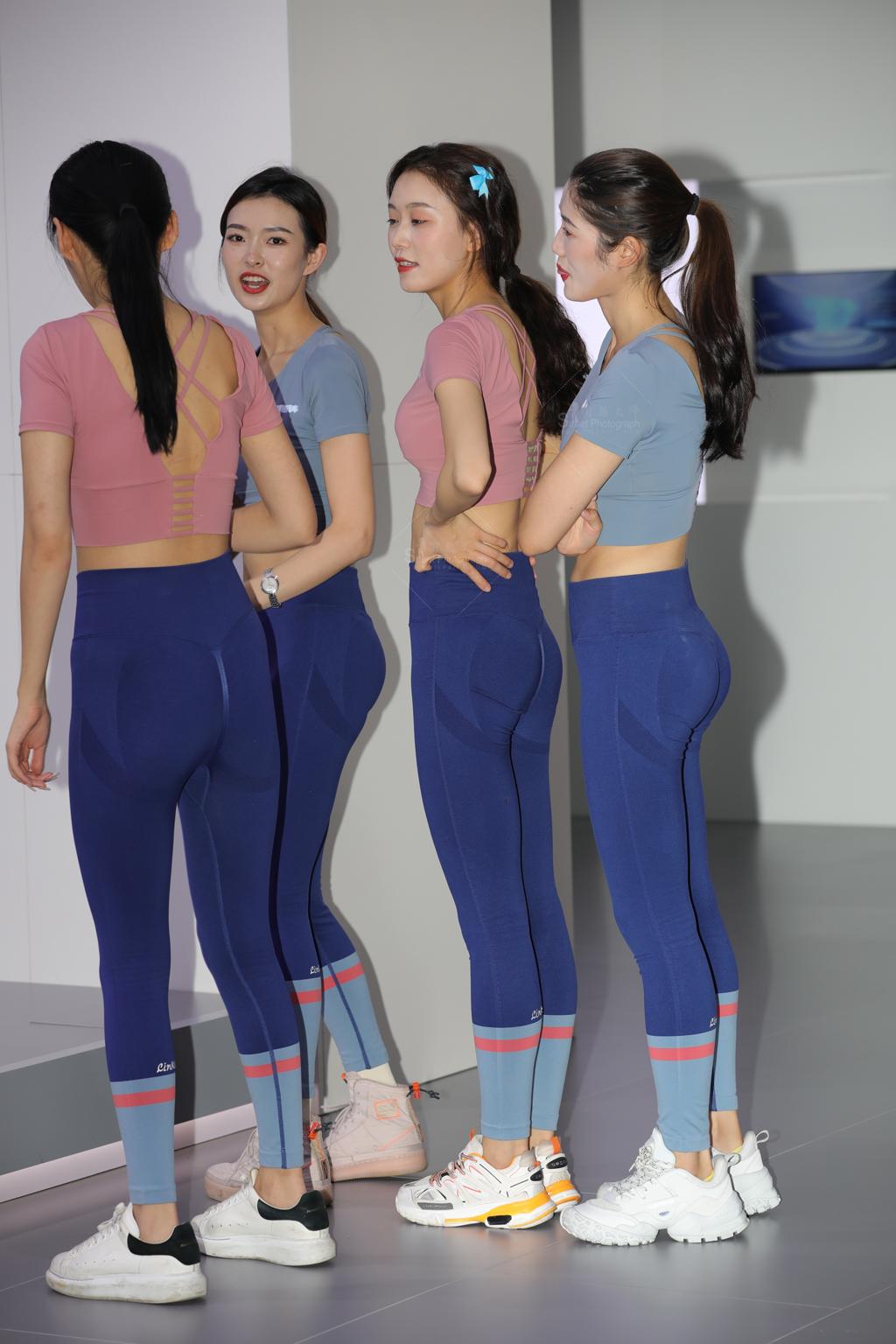 [街拍美女]202206瑜伽裤显身材凹凸有致