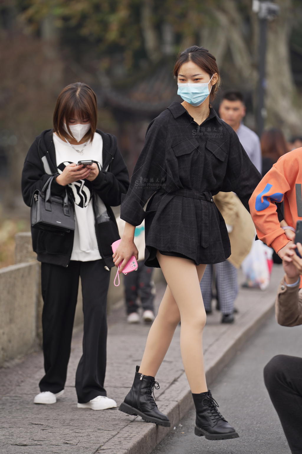 [街拍丝袜]【丝工坊】2022.9.6够不够长