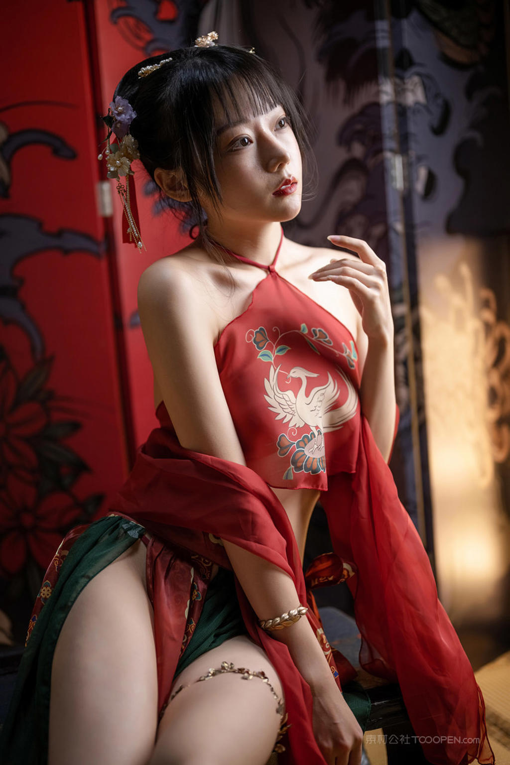 中国性感古装美女人体艺术大胆写真图片