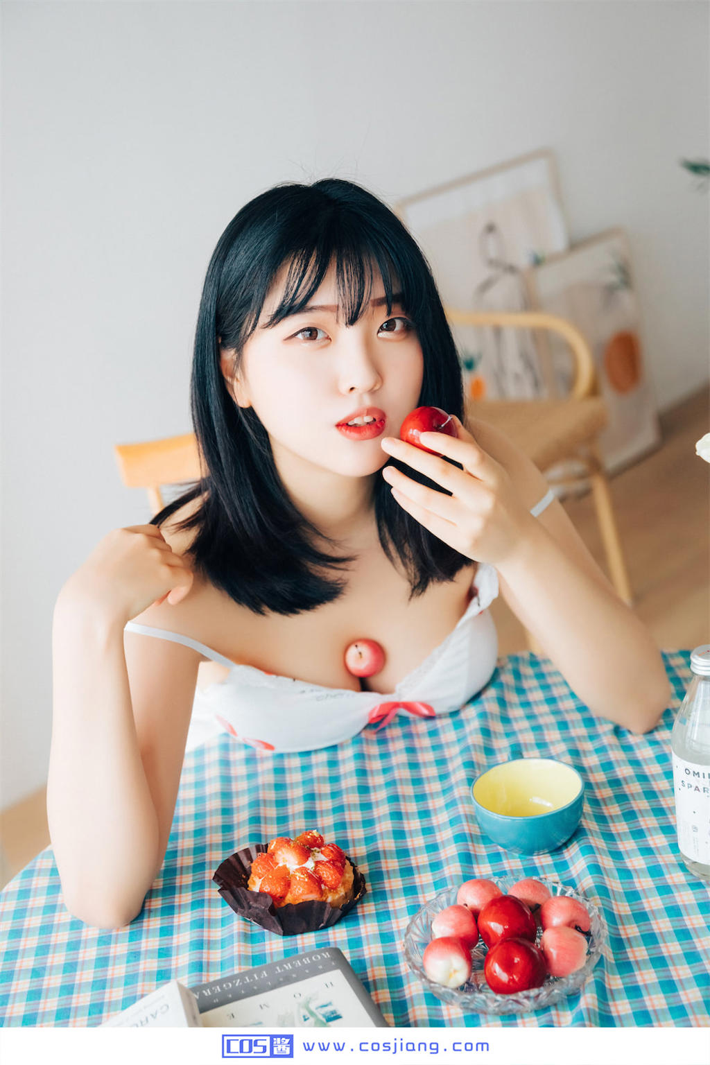 Hana Song樱桃裙71p