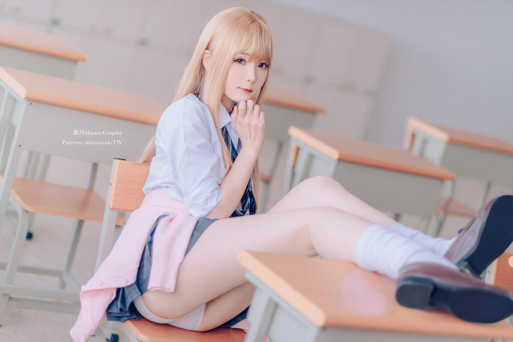 霜月shimo金发制服8p