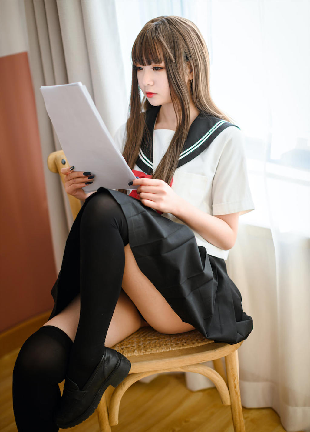 是青水JK高中水手服30p