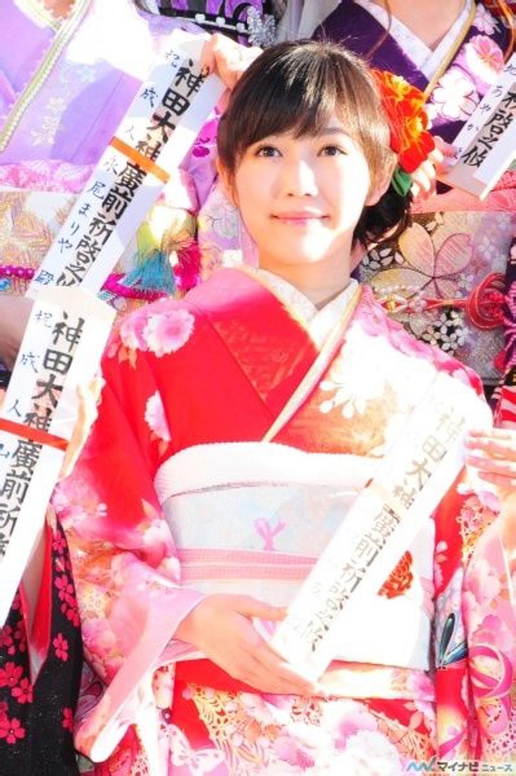 渡边麻友.麻友20歲成人式相關