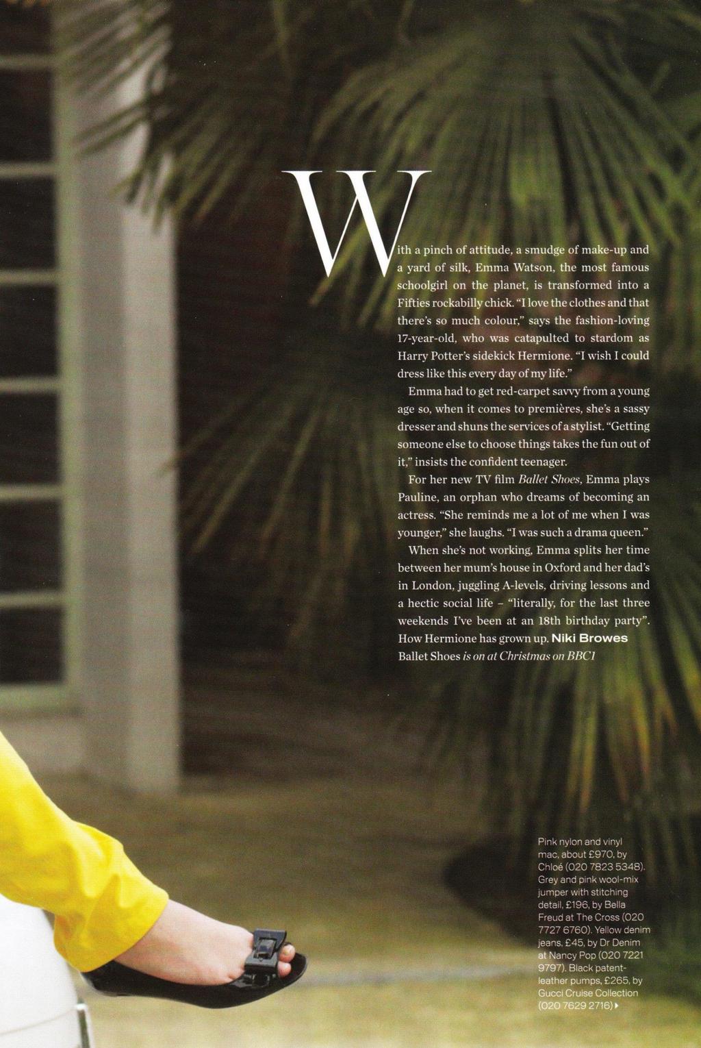 艾玛·沃森 Emma Watson_InStyle UK写真及杂志扫描(by Chloe Mallet).Instyle杂志扫描（高清）