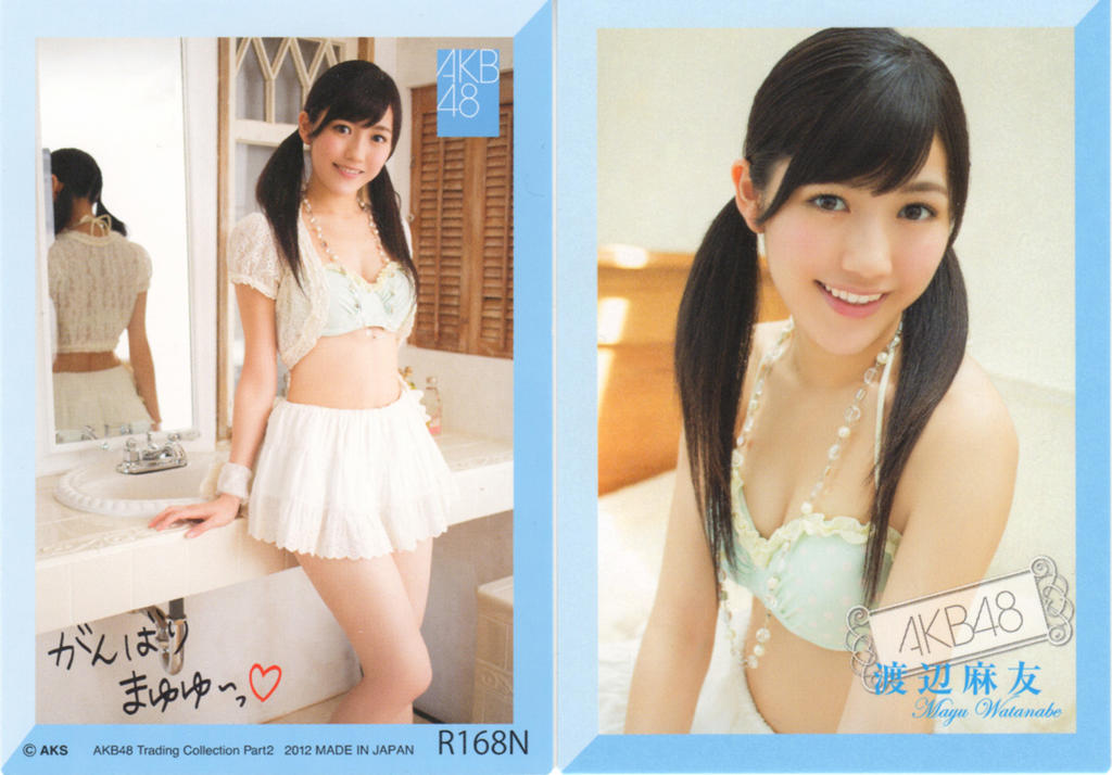 渡边麻友.Official_Trading_Cards